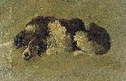 Theo van Doesburg Hond France oil painting artist